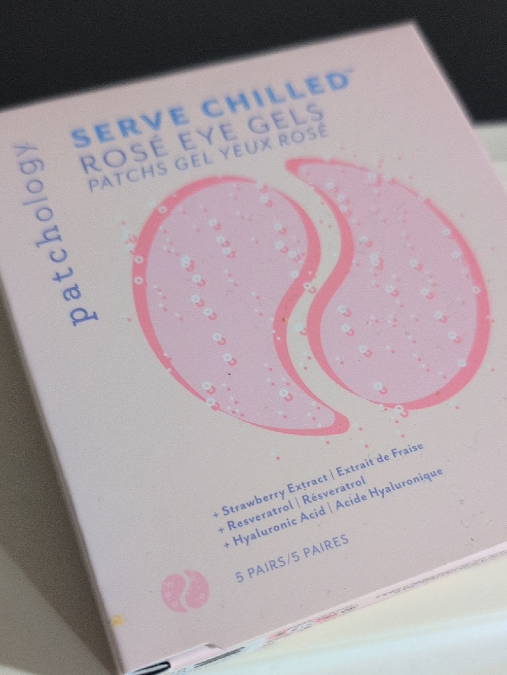 NEW Patchology Rose Hydrating Under Eye Masks